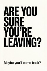 Are you sure